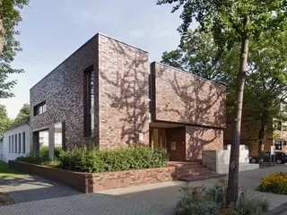 Evangelisches Gemeindehaus Duisburg - Wittmunder Klinker Sortierung 132 - Von der Straße