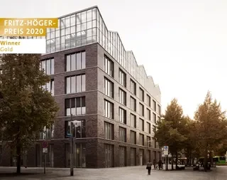 Wittmunder Klinker Verwaltungsgebäude Oberhausen Gold Winner Fritz Höger Preis 2020